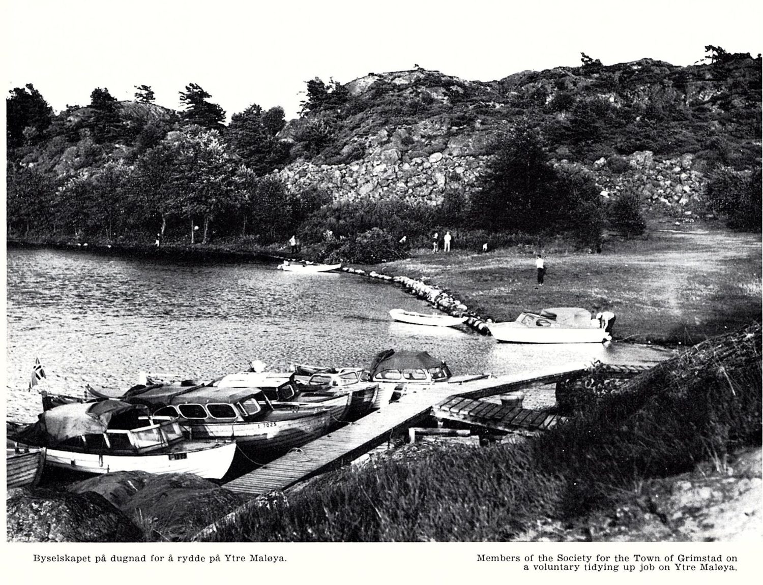 Dugnad på Ytre Maløya, 1969